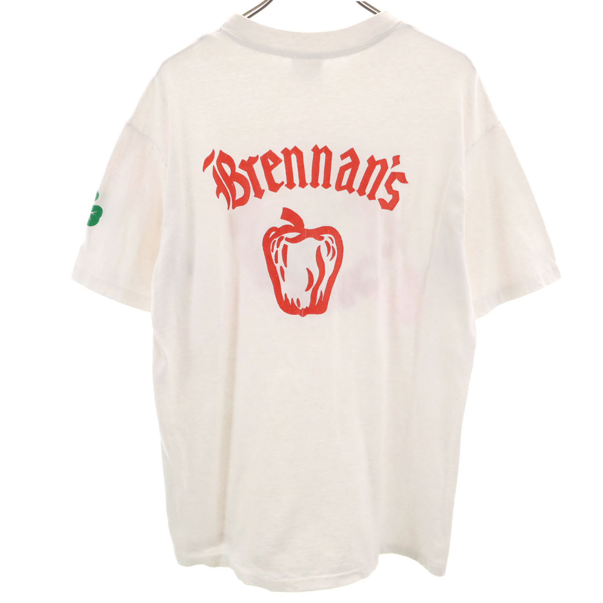 Hanes ヘインズ 80s 90s USA製 オールド CHEESE DAYS CHASE 88 半袖 Tシャツ L ホワイト シングルステッチ メンズ