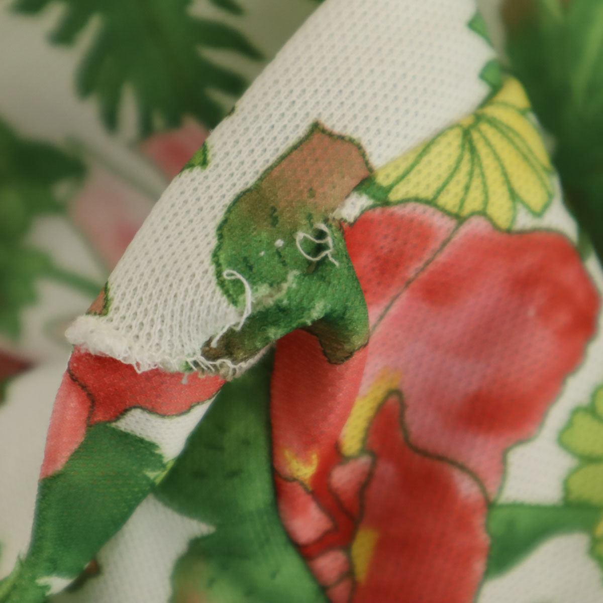 NPC Fashions 70s ヴィンテージ 花柄 長袖 シャツ ホワイト レディース