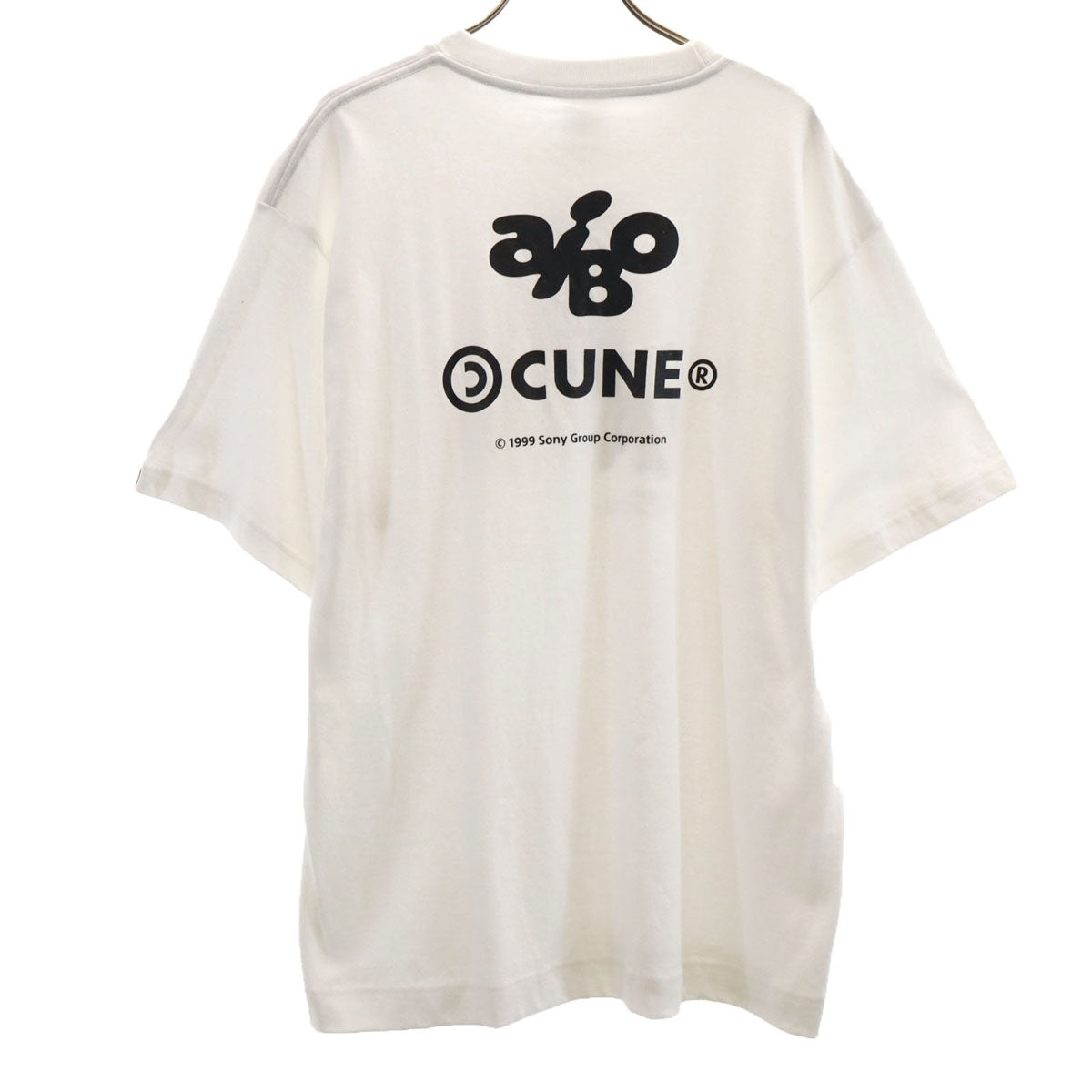 未使用 CUNE キューン アイボ30周年記念 コラボ 半袖 Tシャツ L ホワイト メンズ