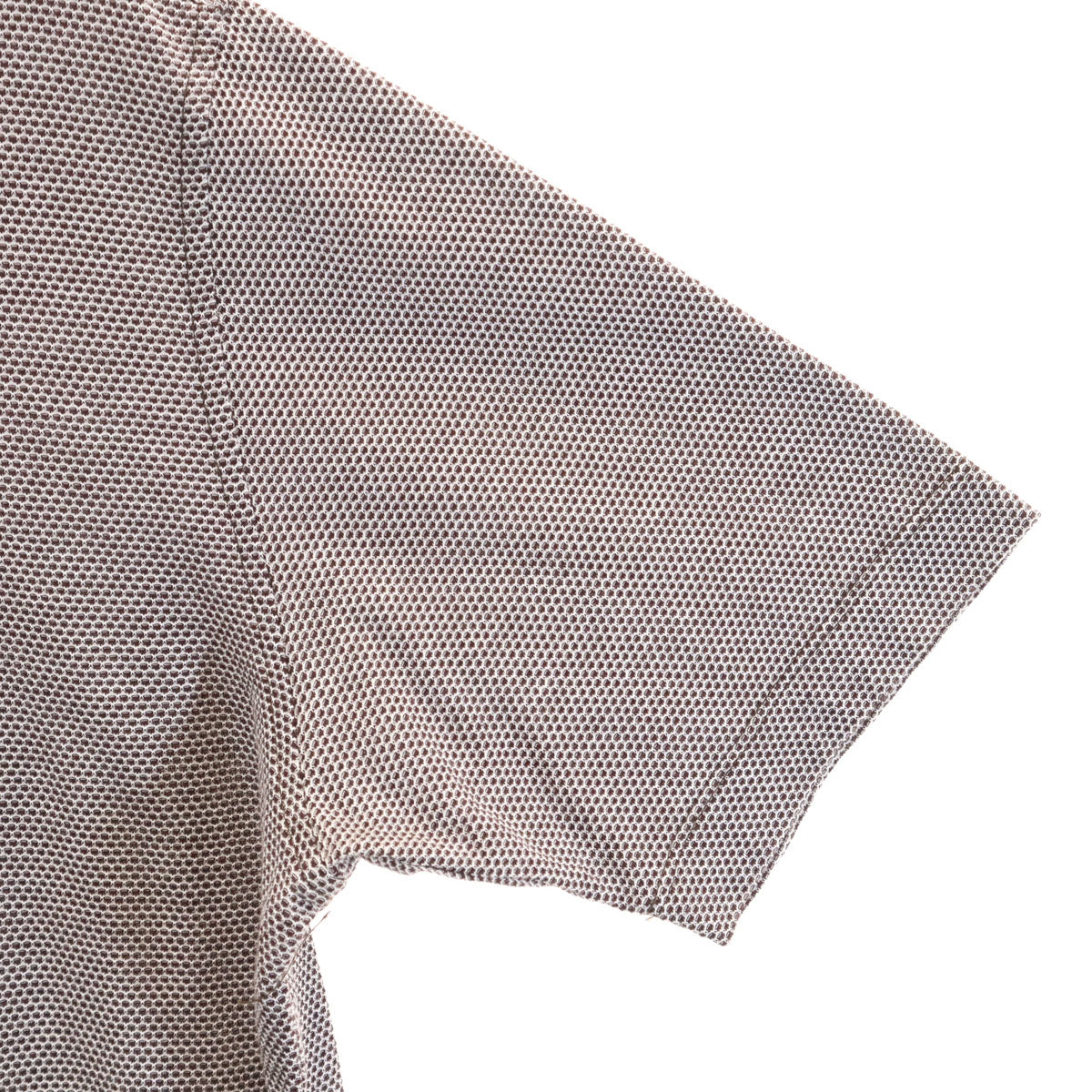 Mackintosh マッキントッシュ 日本製 半袖 ポロシャツ L ダークブラウン メンズ
