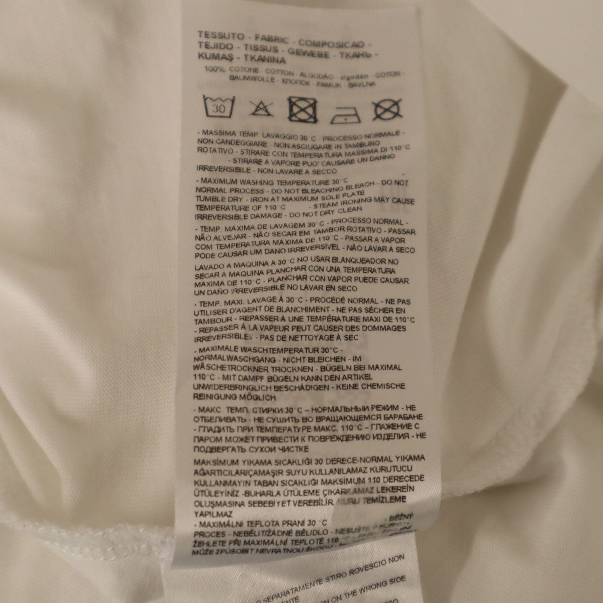 ARMANI EXCHANGE アルマーニエクスチェンジ ポルトガル製 半袖 Tシャツ S ホワイト レディース