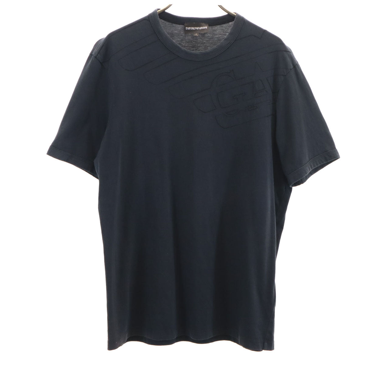 Emporio Armani エンポリオアルマーニ 半袖 Tシャツ S ブラック メンズ