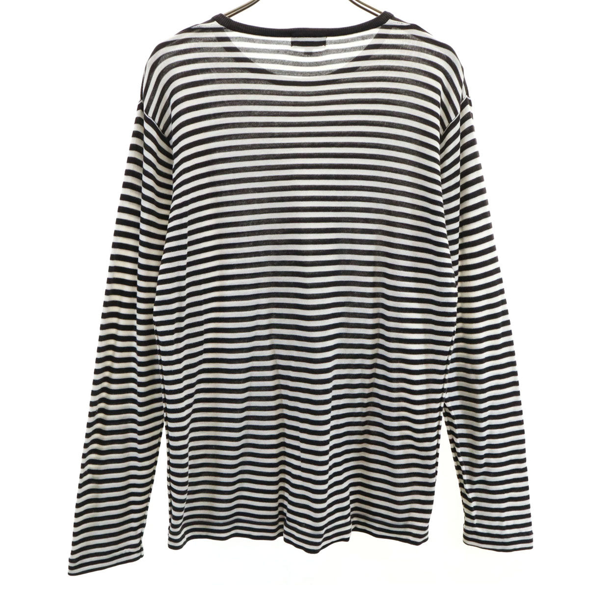 Paul Smith LONDON ポールスミスロンドン ボーダー柄 長袖 Tシャツ M ホワイト ロンT メンズ