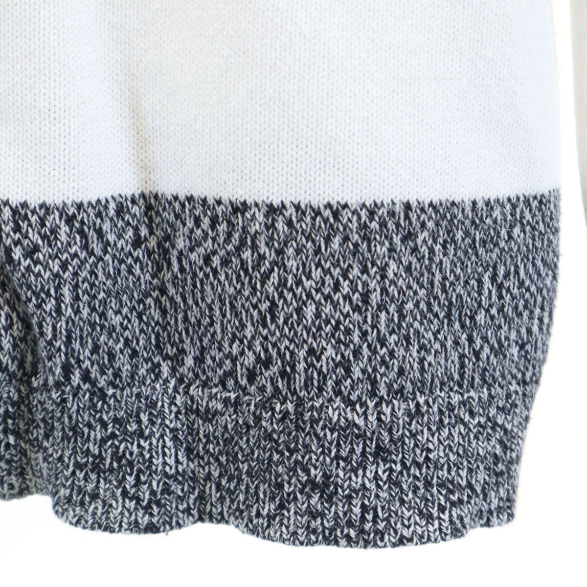 ARMANI EXCHANGE アルマーニエクスチェンジ ボーダー 長袖 ジップパーカー 12A(154) ニット キッズ