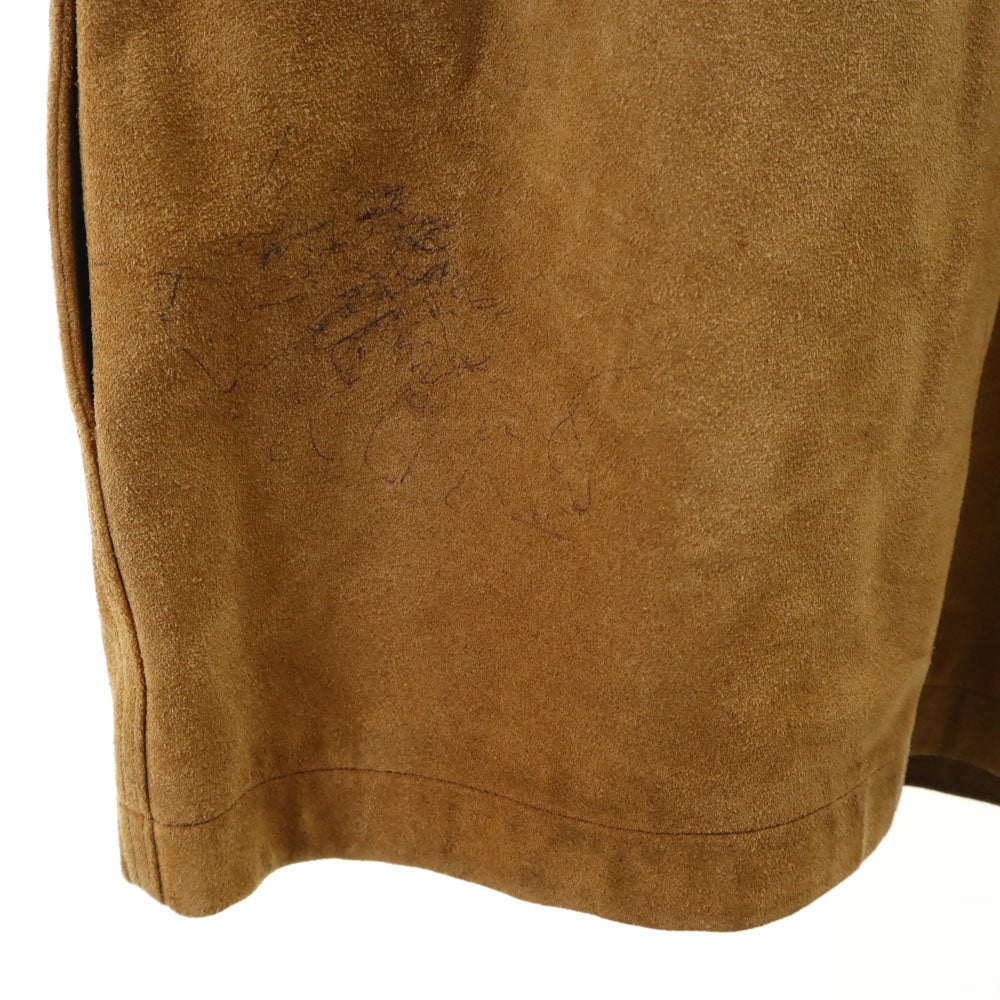 GAP ギャップ 90s オールド 紺タグ スエード シャツジャケット S ベージュ メンズ