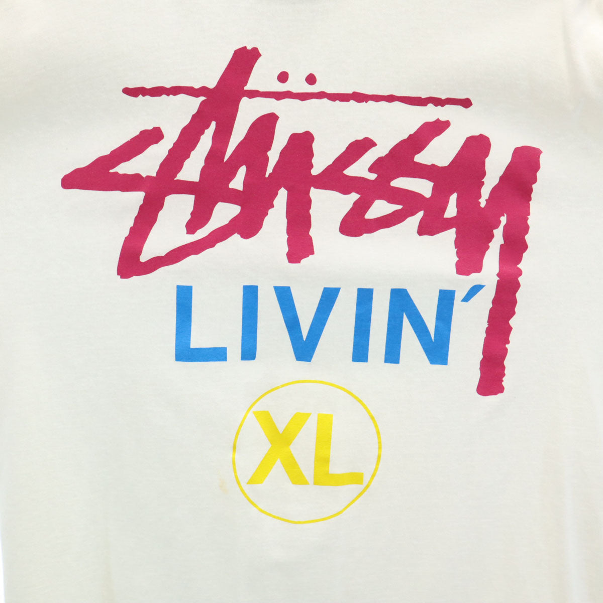 STUSSY ステューシー 長袖 Tシャツ L ホワイト メンズ