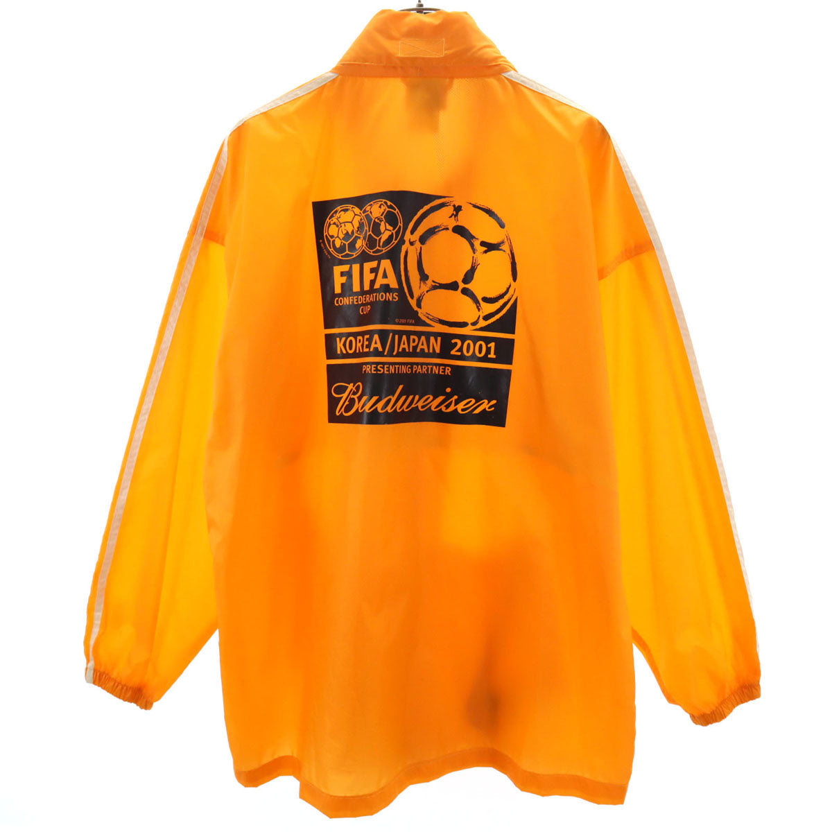 adidas アディダス バドワイザー 日韓ワールドカップ FIFA ウインドブレーカー XO オレンジ ジャケット メンズ