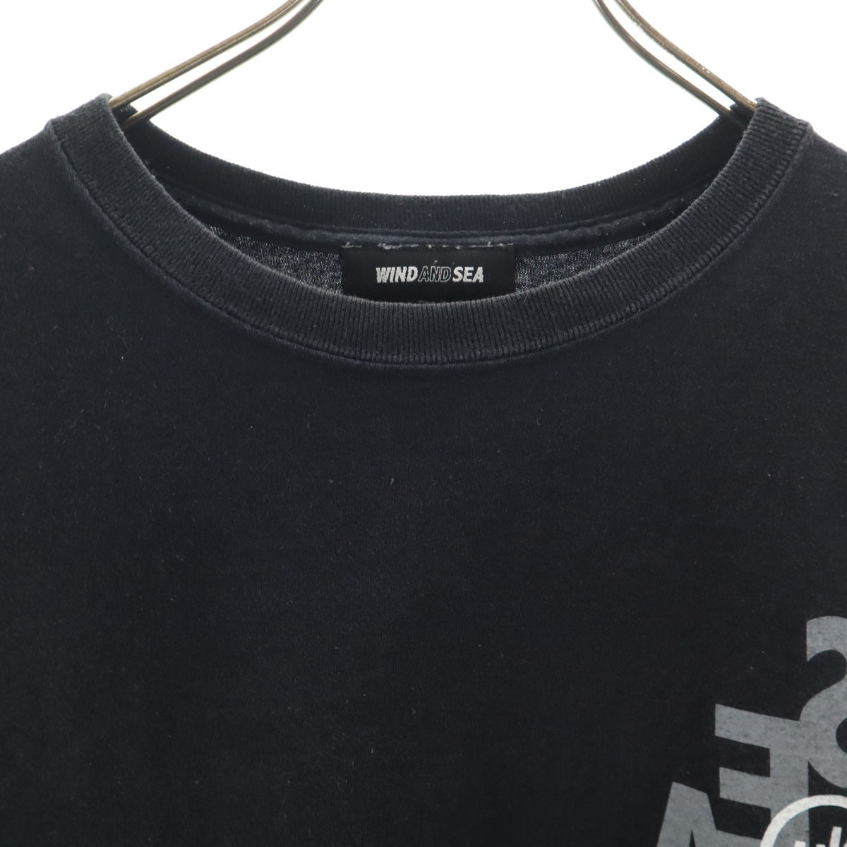 WIND AND SEA ウィンダンシー NEIGHBORHOOD ネイバーフッド コラボ 半袖 Tシャツ L ブラック メンズ