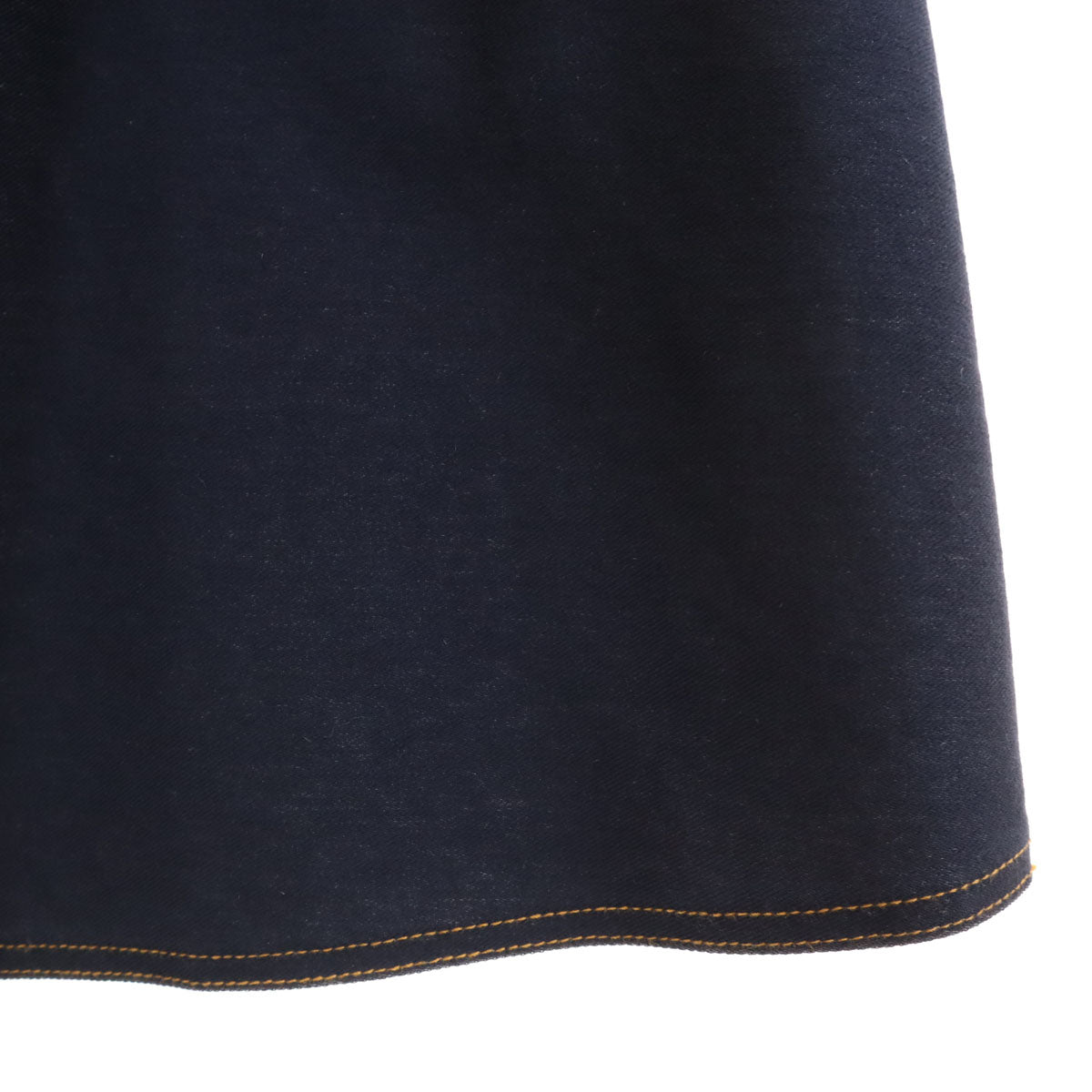 美品 Max Mara LEISURE マックスマーラ レジャー 半袖 デニム調 ワンピース S ネイビー レディース