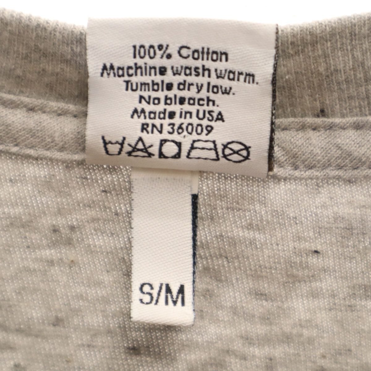 Calvin klein Jeans カルバンクラインジーンズ 90s オールド USA製 半袖 Tシャツ S-M グレー メンズ