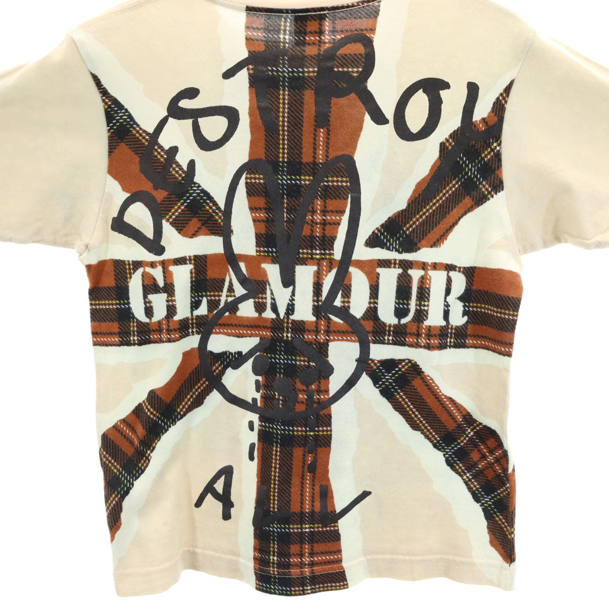 HYSTERIC GLAMOUR MINI ヒステリックグラマーミニ 日本製 半袖 Tシャツ 130 ベージュ キッズ