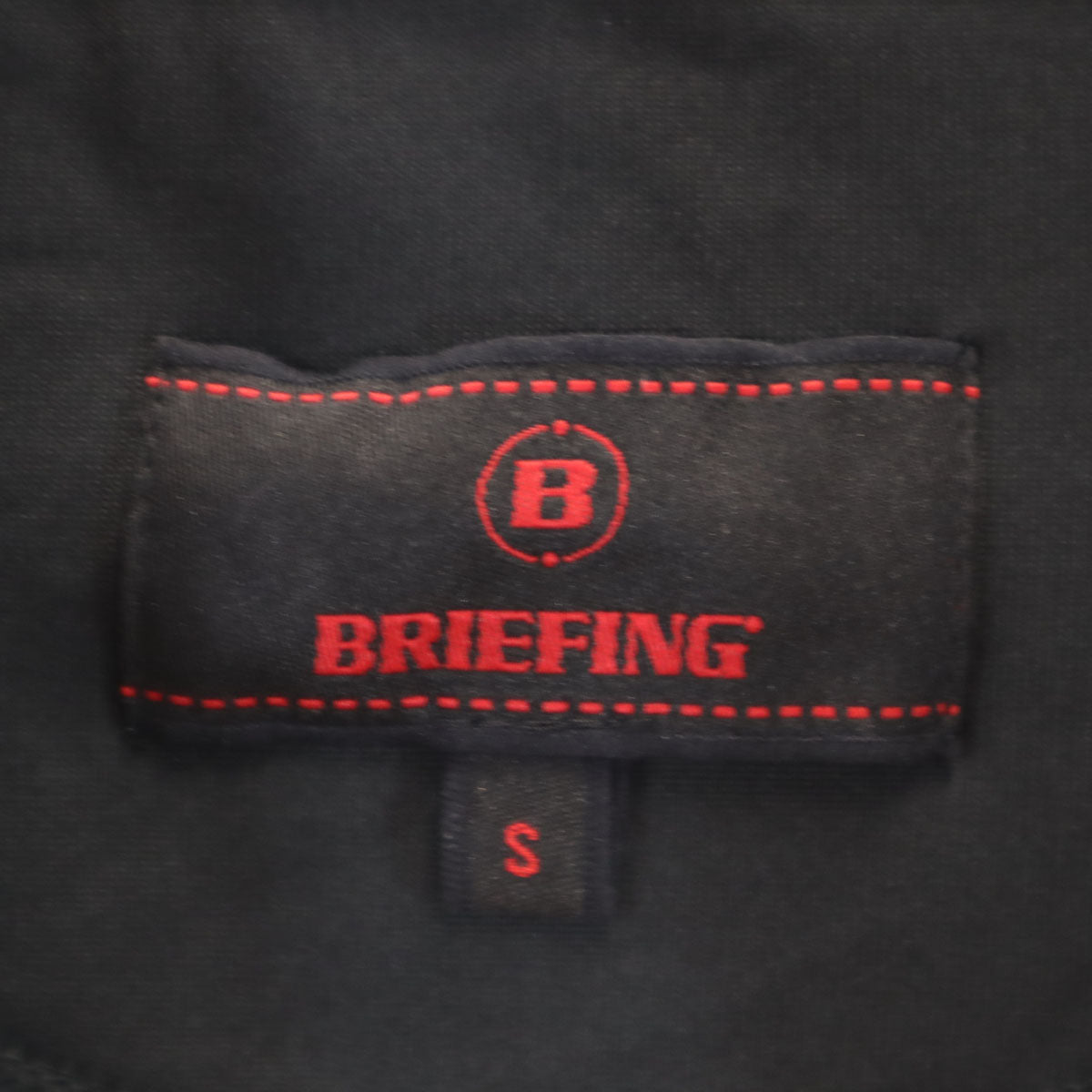 美品 BRIEFING ブリーフィング 日本製 ゴルフ 半袖 ポロシャツ S ブラック メンズ