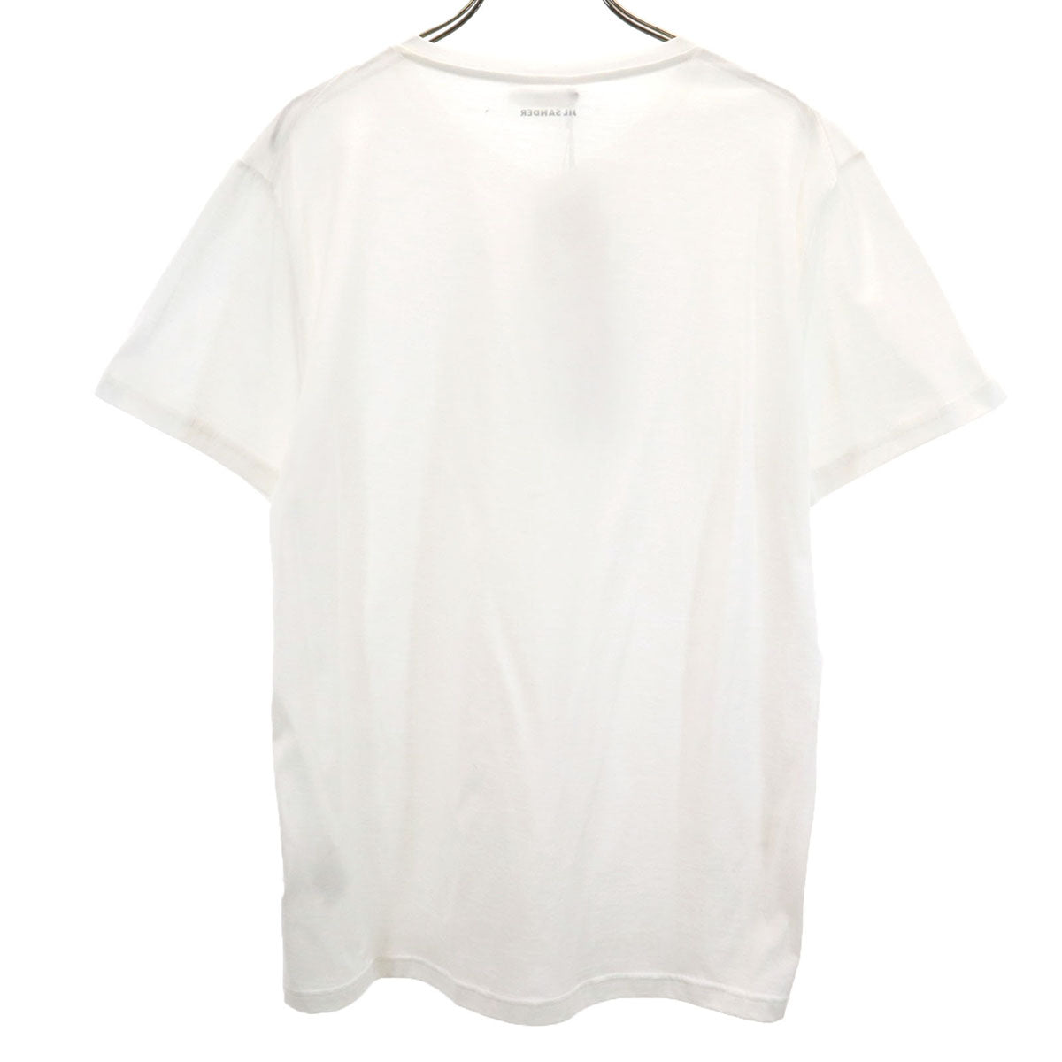 JIL SANDER ジルサンダー 未使用 半袖 Vネック Tシャツ L ホワイト 無地 メンズ