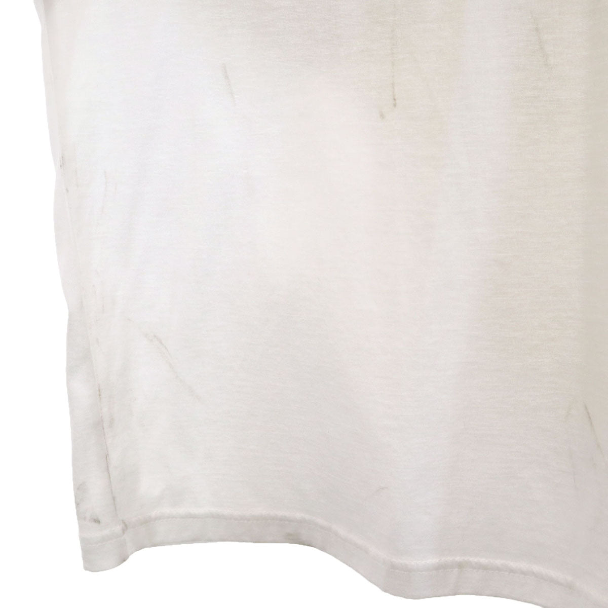 JIL SANDER ジルサンダー 未使用 半袖 Vネック Tシャツ L ホワイト 無地 メンズ