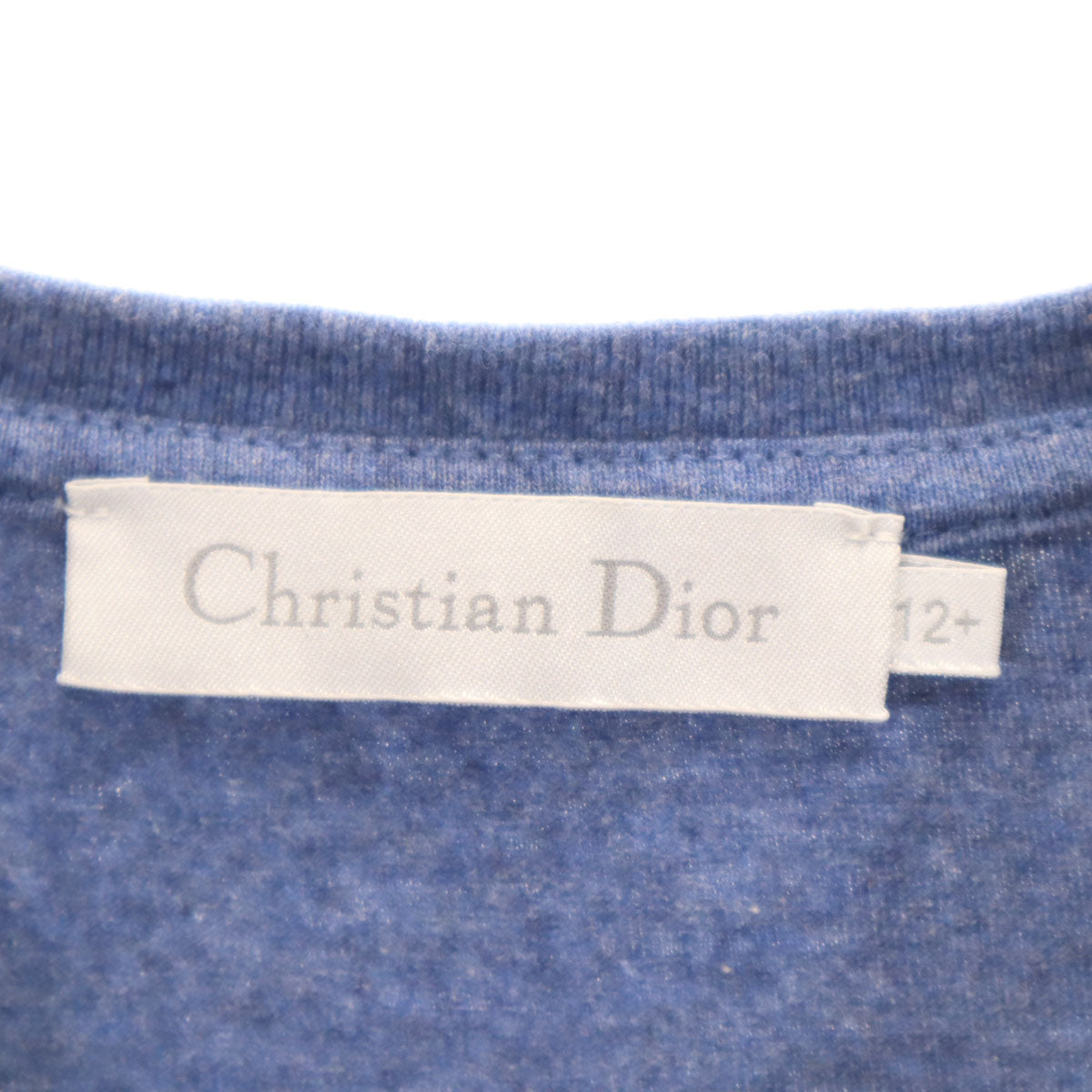 Christian Dior クリスチャンディオール ポルトガル製 半袖 Tシャツ 12 ネイビー キッズ