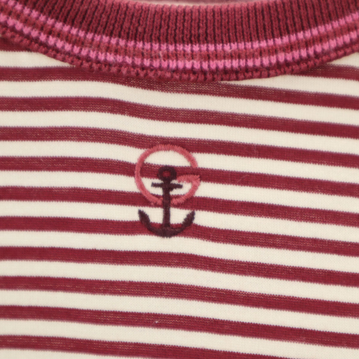 GUCCI グッチ イタリア製 ボーダー柄 タンクトップ M ボルドー レディース
