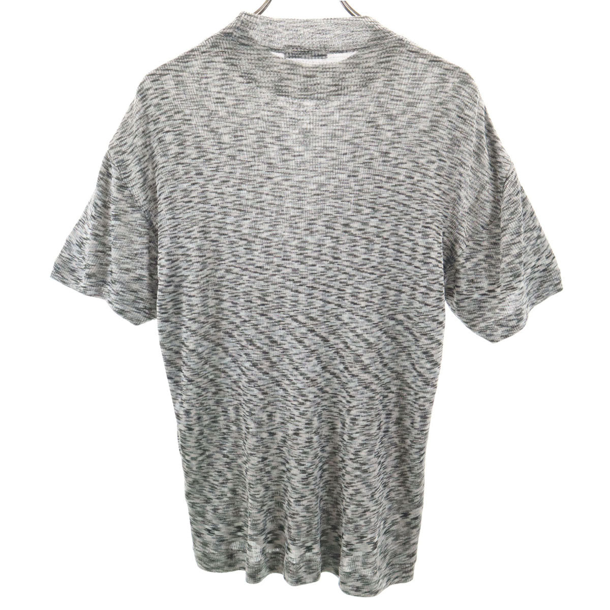 ISSEY MIYAKE MEN イッセイミヤケメン 90s 日本製 オールド 半袖 ニット M グレー メンズ