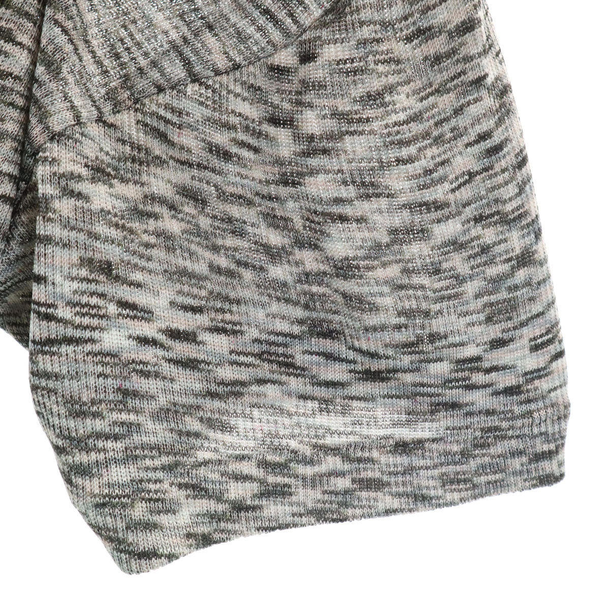 ISSEY MIYAKE MEN イッセイミヤケメン 90s 日本製 オールド 半袖 ニット M グレー メンズ