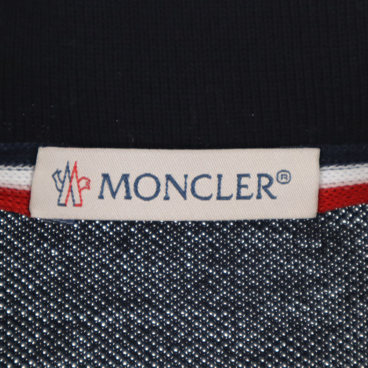 MONCLER モンクレール 半袖 ポロシャツ L ネイビー MAGLIA POLO MANICA CORTA メンズ