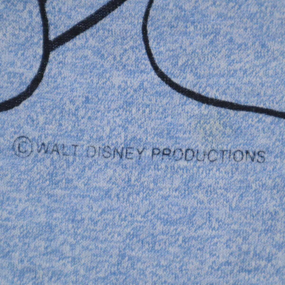 80s 90s オールド ミッキーマウス 半袖 リンガー Tシャツ ブルー系 Disney ディズニー メンズ
