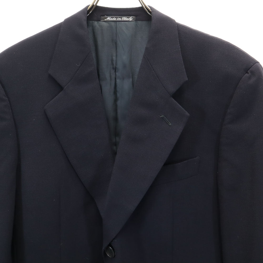 ジョルジオアルマーニ コレツィオーニ イタリア製 テーラードジャケット 46 ネイビー ブレザー メンズ