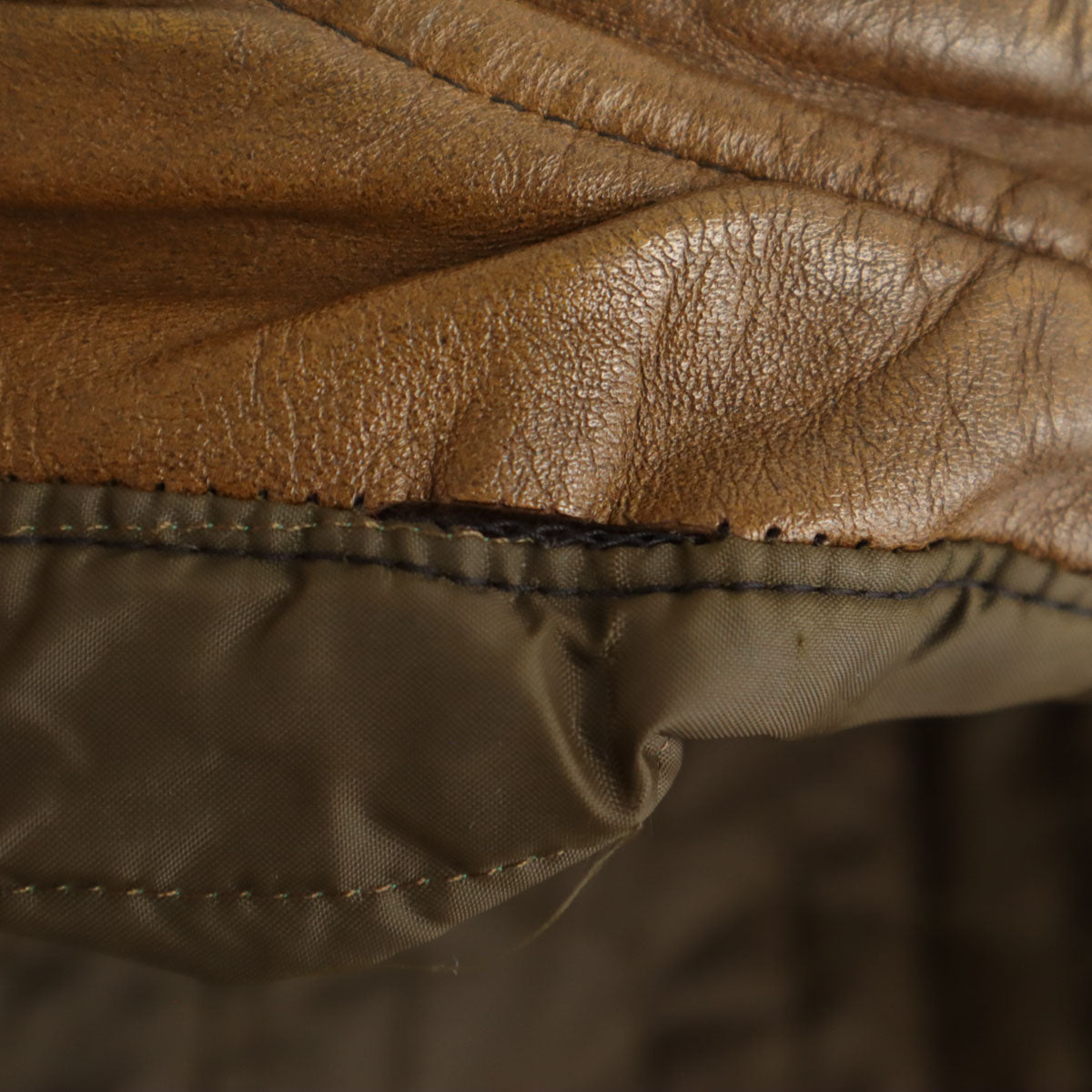 THIS GENUINE LEATHER GARMENT 60s 70s ヴィンテージ 本革レザー シングルライダースジャケット ブラウン メンズ