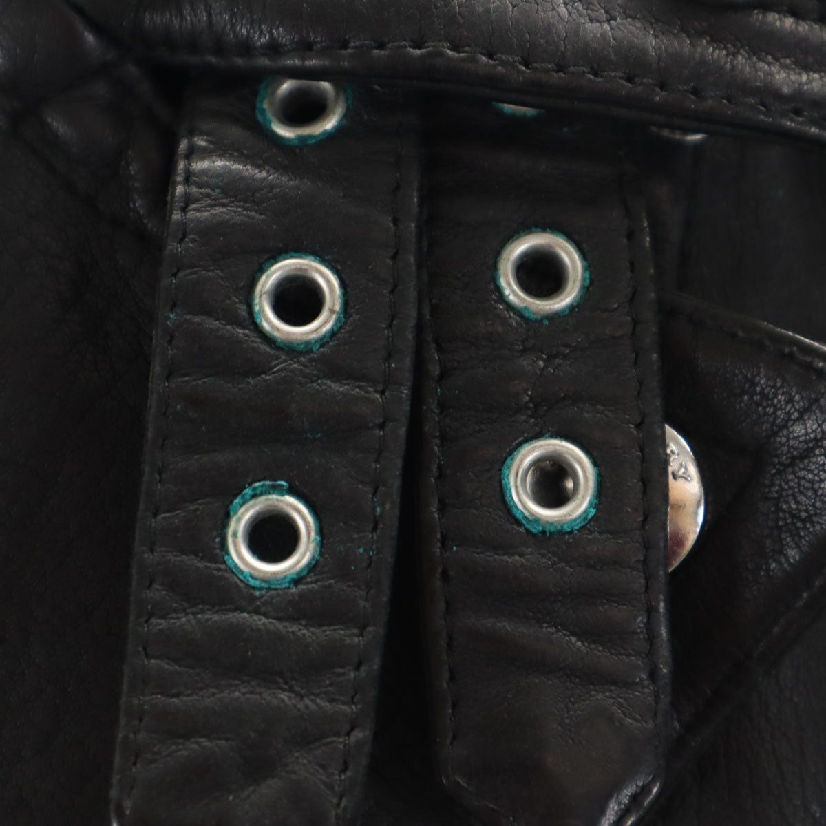 BURBERRY BRIT バーバリーブリット ラムレザー ダブルライダースジャケット 38 ブラック レディース