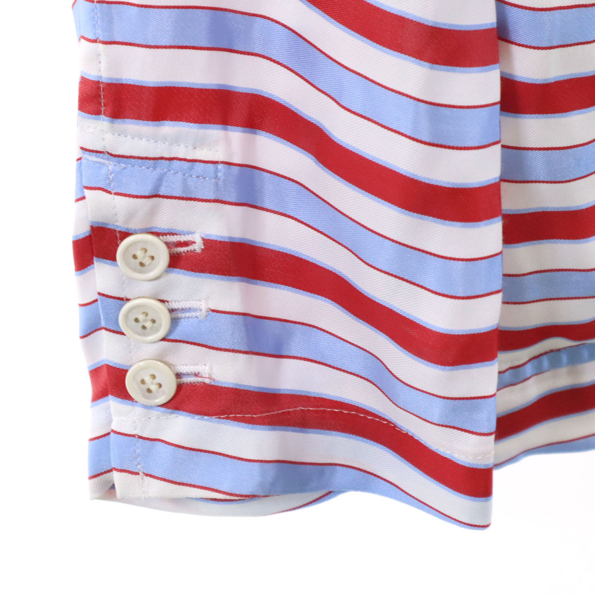 COMME des GARCONS HOMME PLUS コムデギャルソンオムプリュス 2018年 日本製 ボーダー柄 テーラードジャケット S メンズ