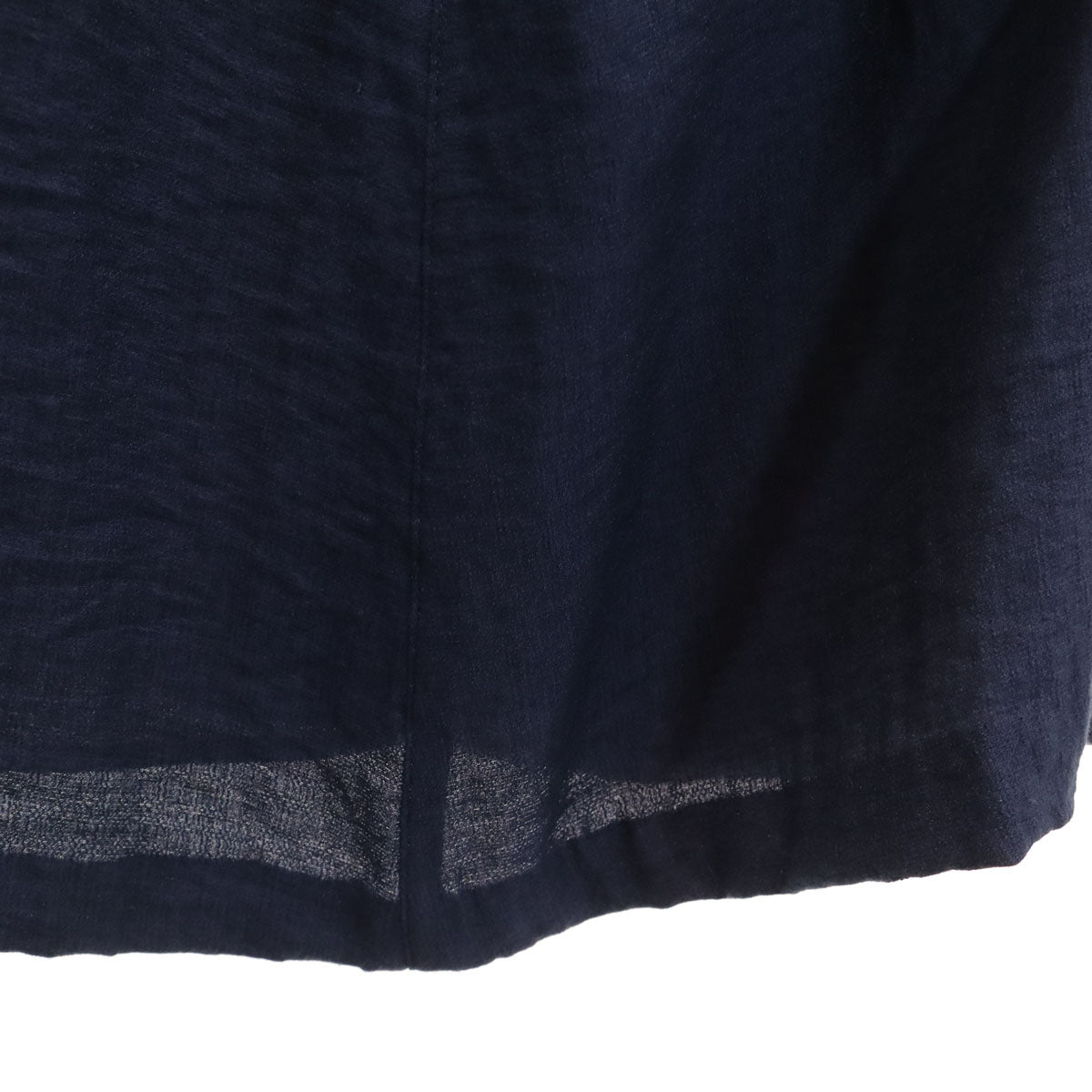 BLUE LABEL CRESTBRIDGE ブルーレーベルクレストブリッジ フレンチスリーブ ワンピース 38 ネイビー レディース