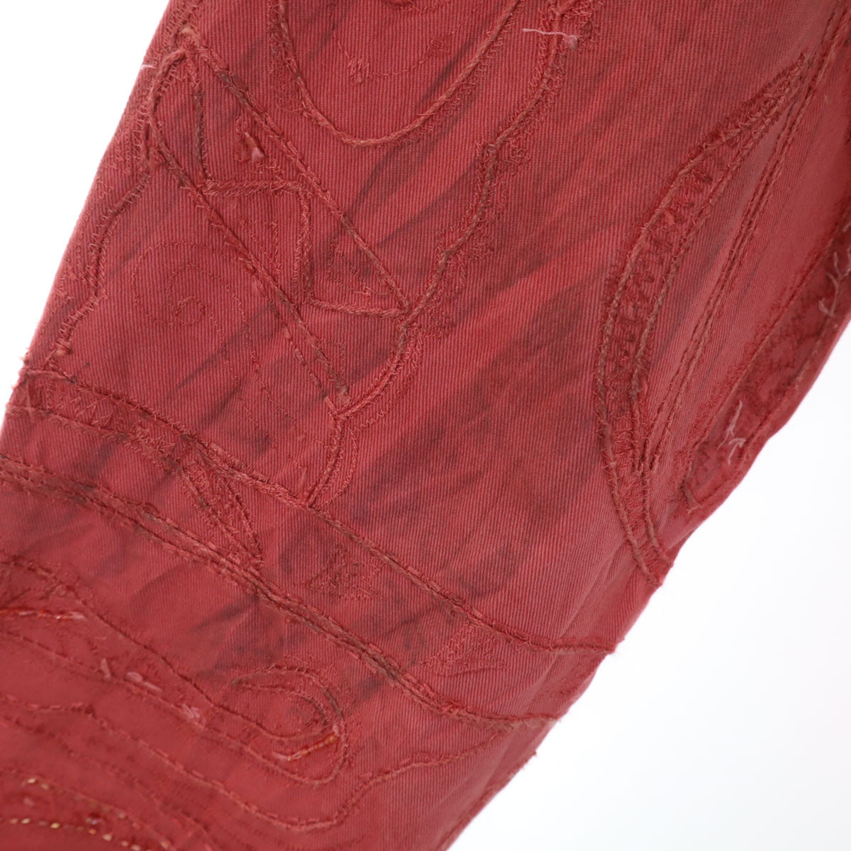 チコズ 90s 00s オールド 総刺繍 コットン ジャケット 2 ピンク系 レディース