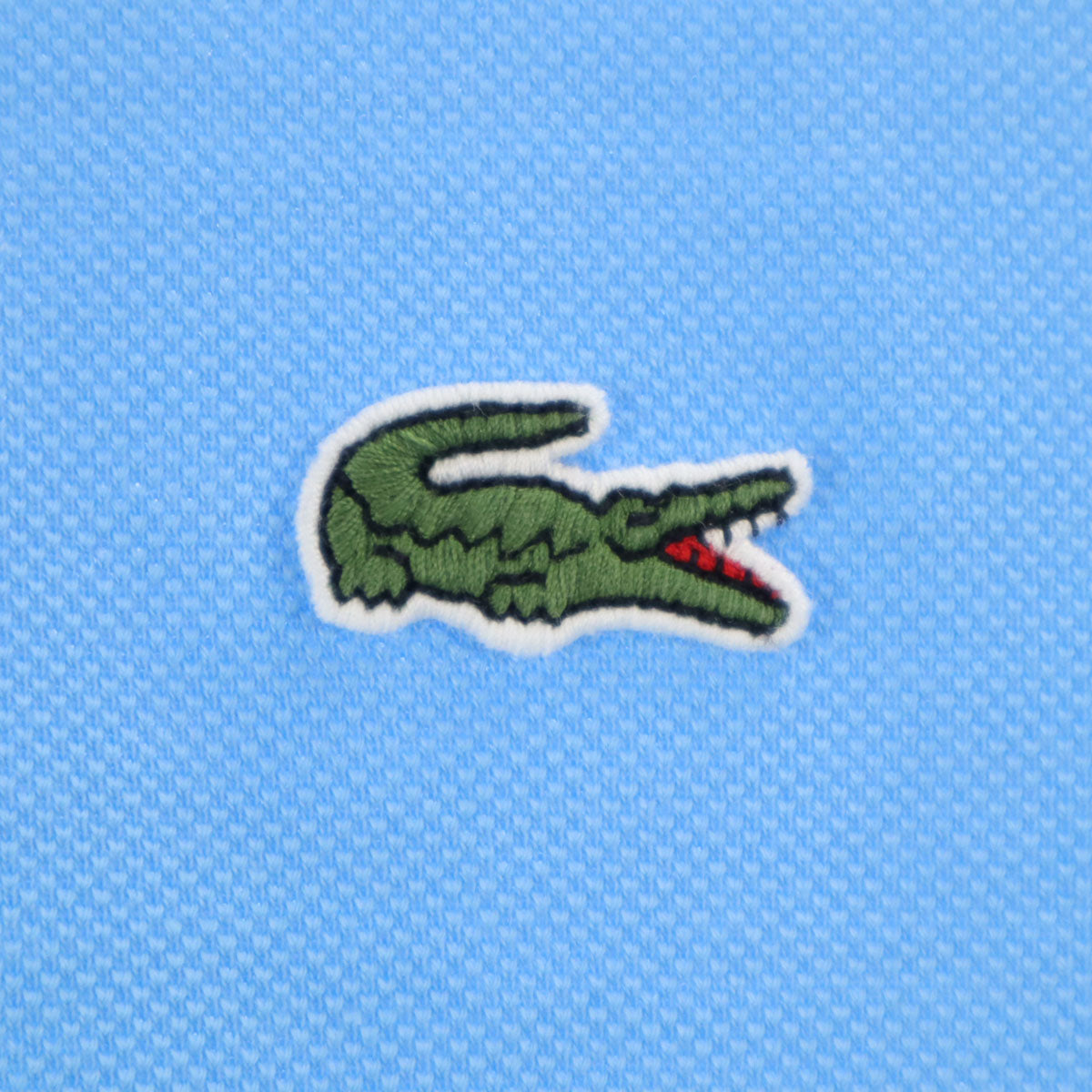 未使用 LACOSTE ラコステ 半袖 ポロシャツ 2 水色 メンズ