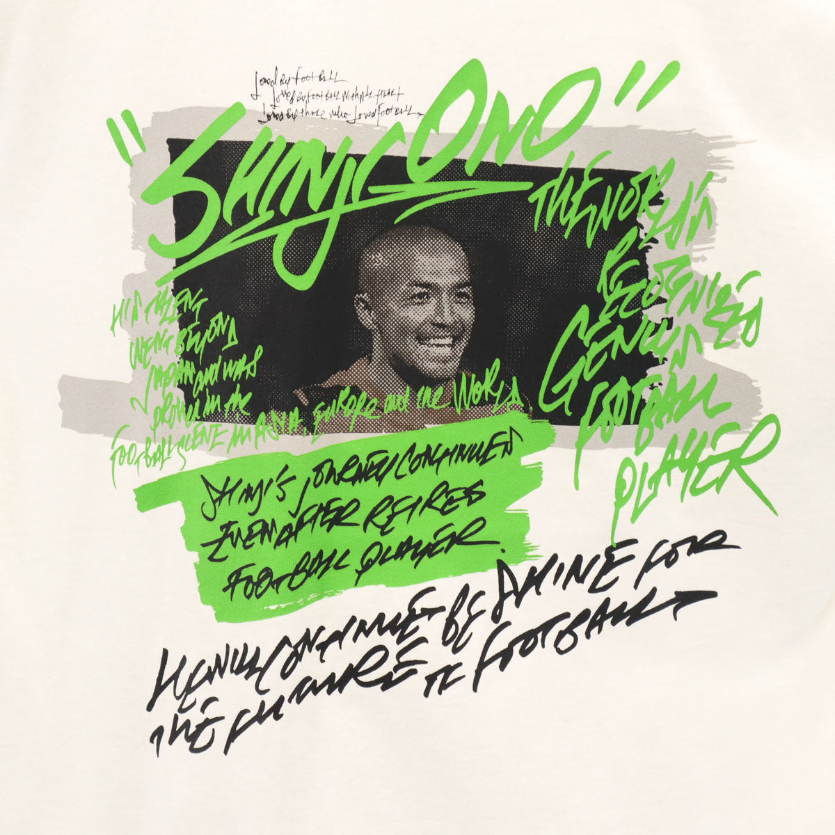 未使用 SOPH. ソフ SHINJI ONO 小野伸二 コラボ 半袖 Tシャツ S ホワイト メンズ