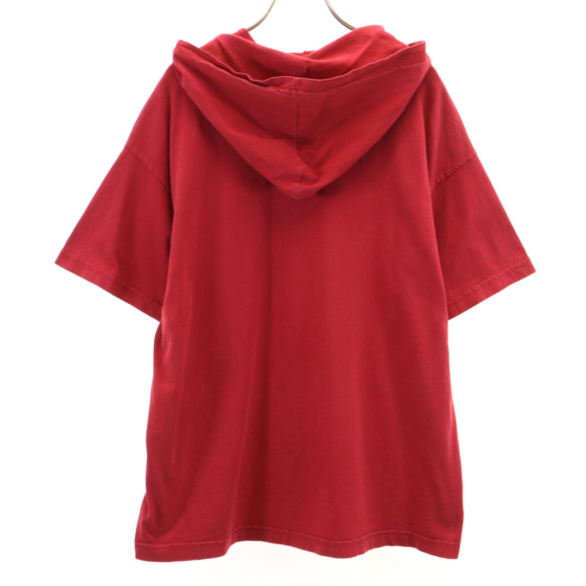 MICKEY UNLIMITED ミッキーアンリミテッド 90s USA製 オールド ミッキーマウス 半袖 フーディー Tシャツ M レッド Disney ディズニー メンズ