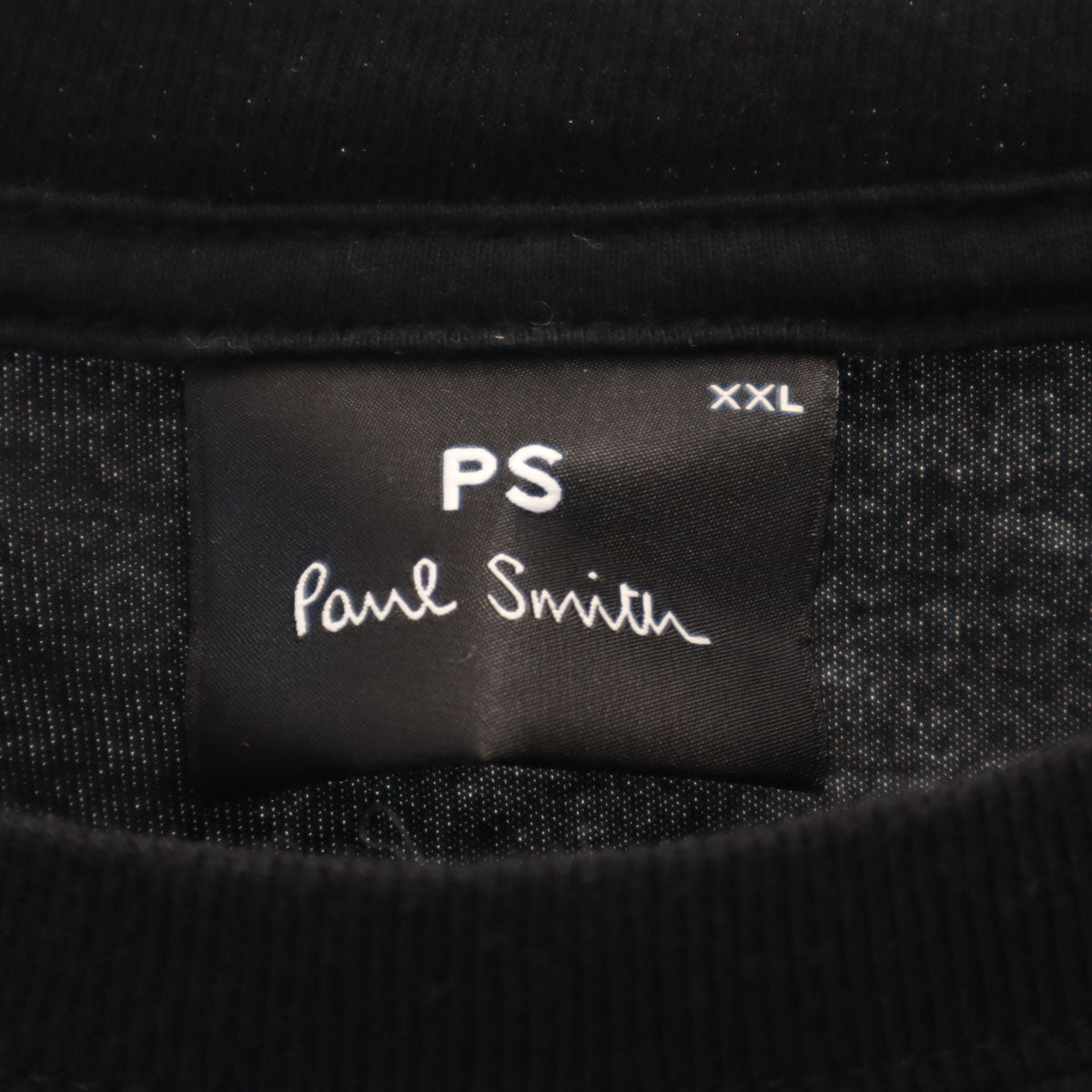 PS Paul Smith ピーエスポールスミス ゼブラ 半袖 Tシャツ XXL ブラック メンズ