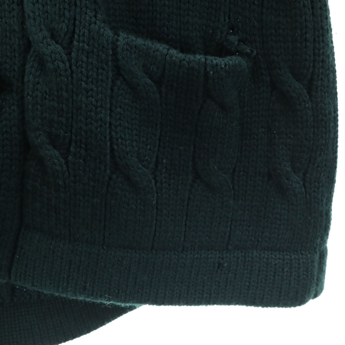 Polo by Ralph Lauren ポロバイラルフローレン 90s オールド 長袖 ショールカラー ニットカーディガン L 深緑 メンズ