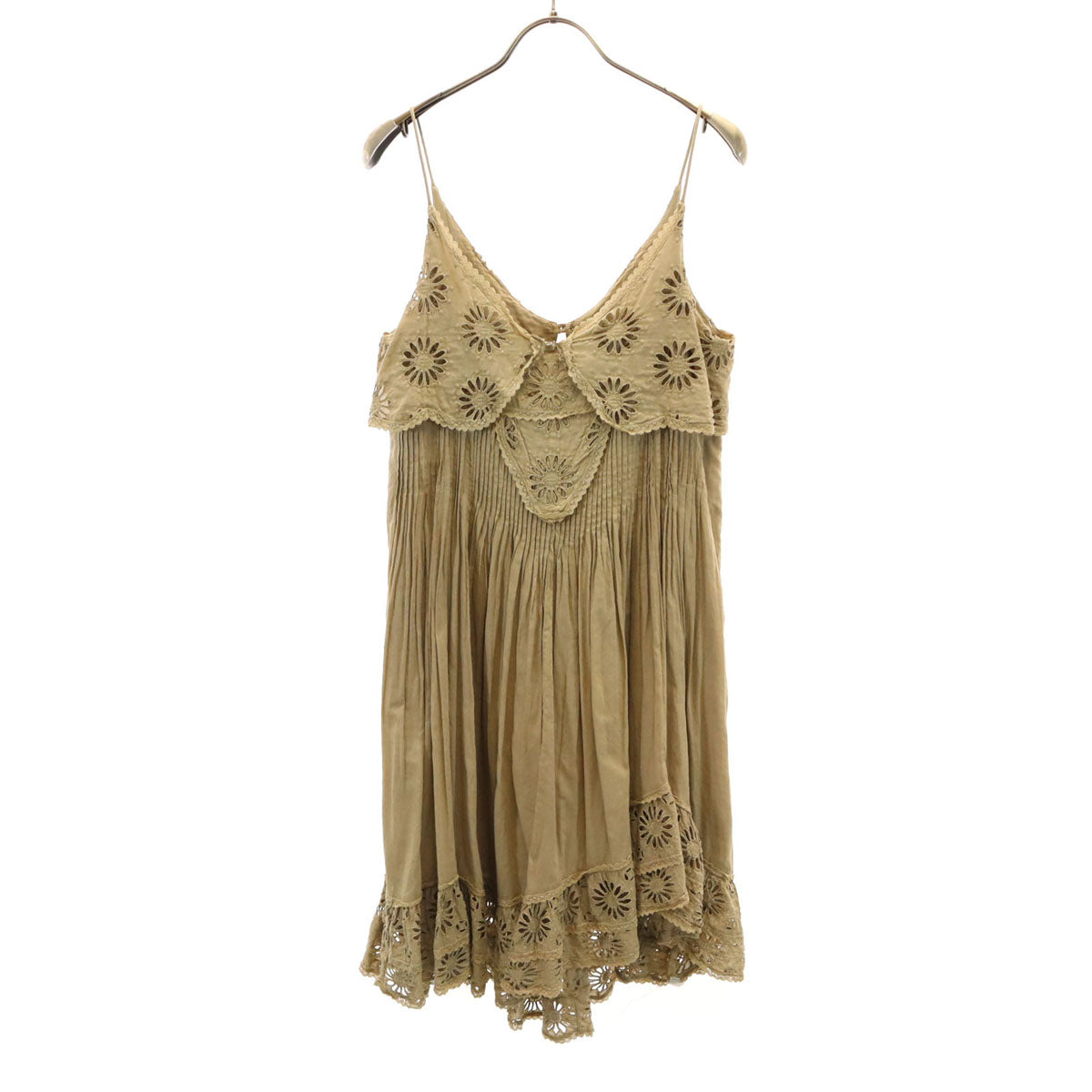 ISABEL MARANT イザベルマラン キャミワンピース 1 カーキ レディース