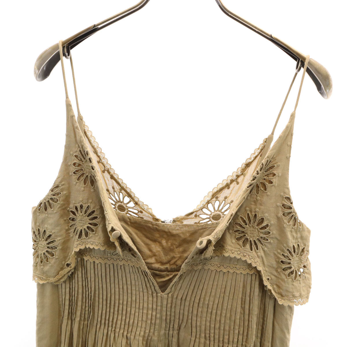 ISABEL MARANT イザベルマラン キャミワンピース 1 カーキ レディース