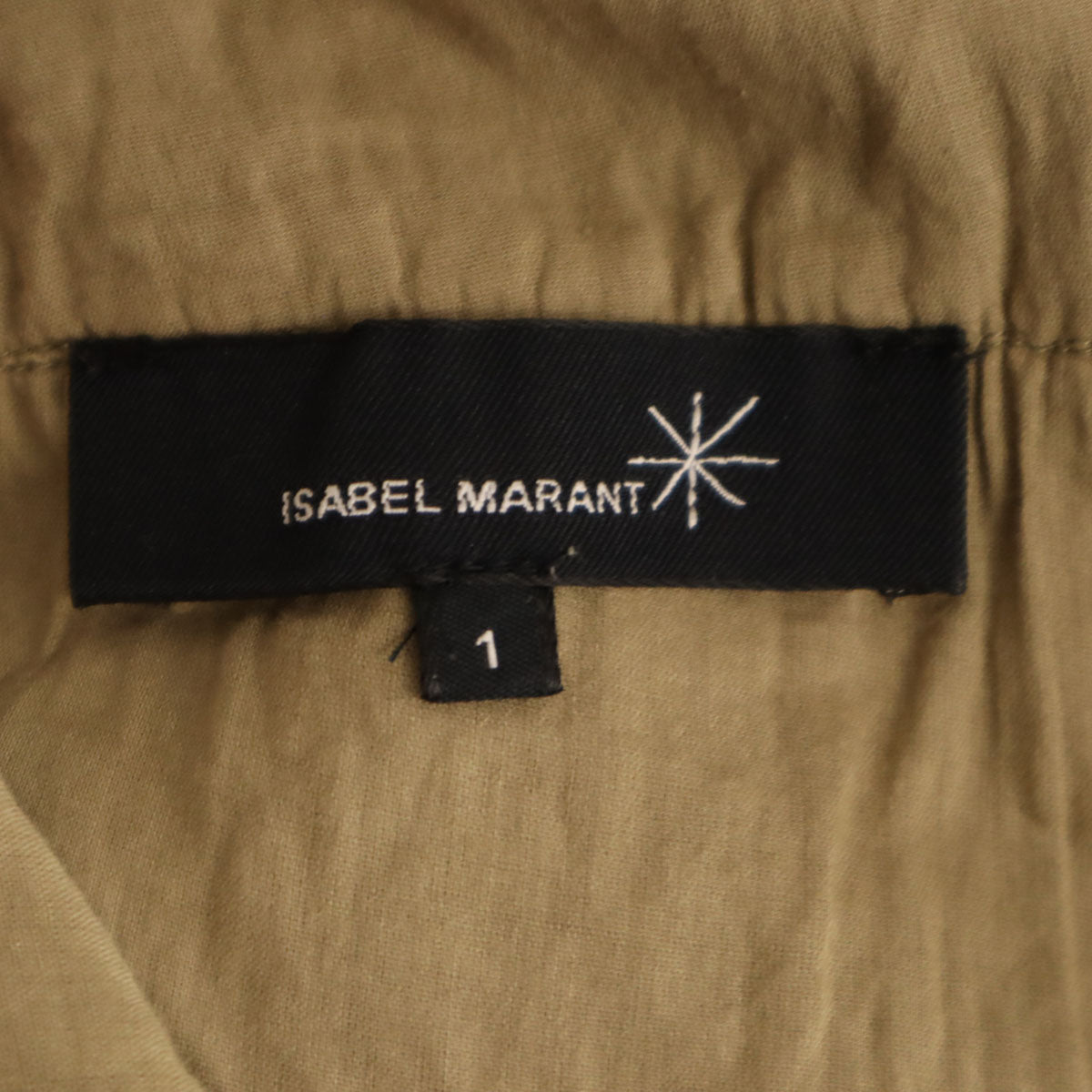 ISABEL MARANT イザベルマラン キャミワンピース 1 カーキ レディース