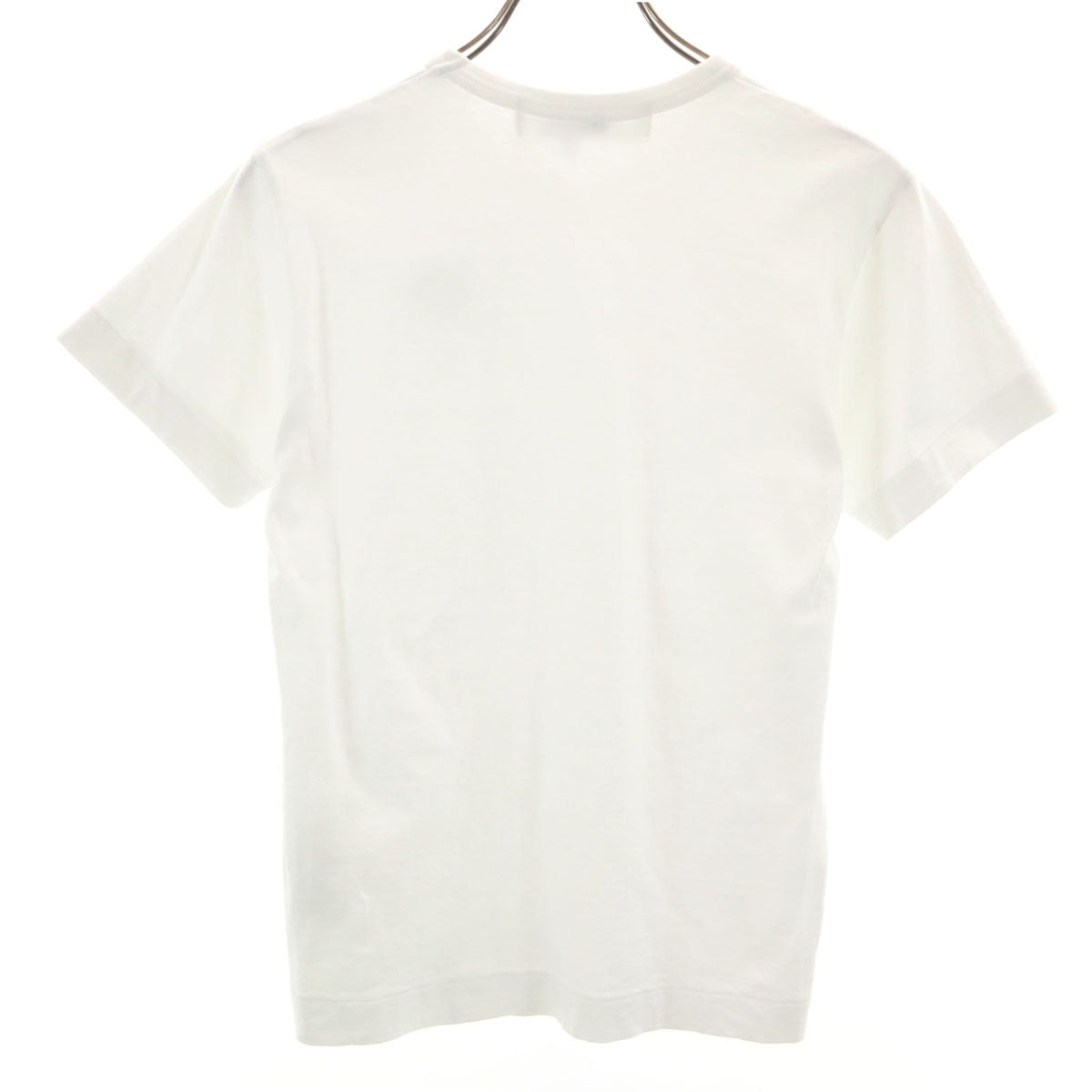 PLAY COMME des GARCONS プレイコムデギャルソン 2025年 日本製 半袖 Tシャツ XS ホワイト レディース