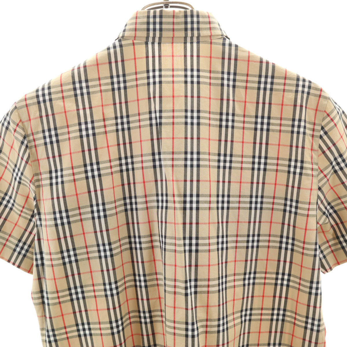 Burberrys バーバリーズ 90s オールド ノバチェック 半袖 シャツ 40 ベージュ 三陽商会 レディース