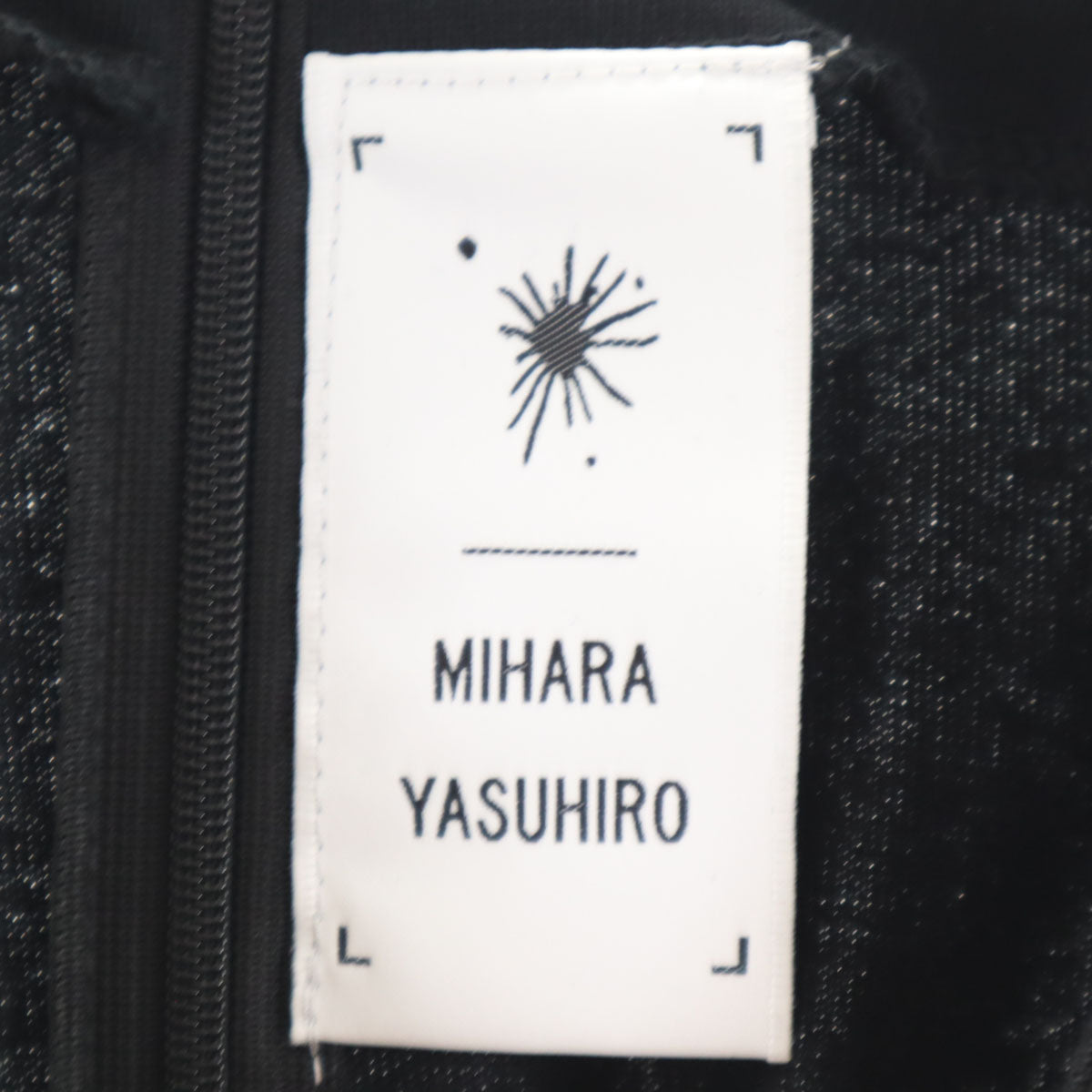 MIHARA YASUHIRO ミハラヤスヒロ 日本製 半袖 ワンピース 38 ブラック レディース