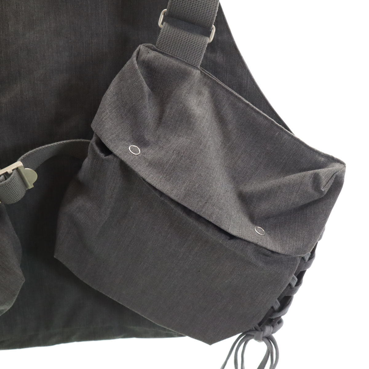 美品 ATELIER BETON アトリエベトン 日本製 ツール ベスト F グレー メンズ