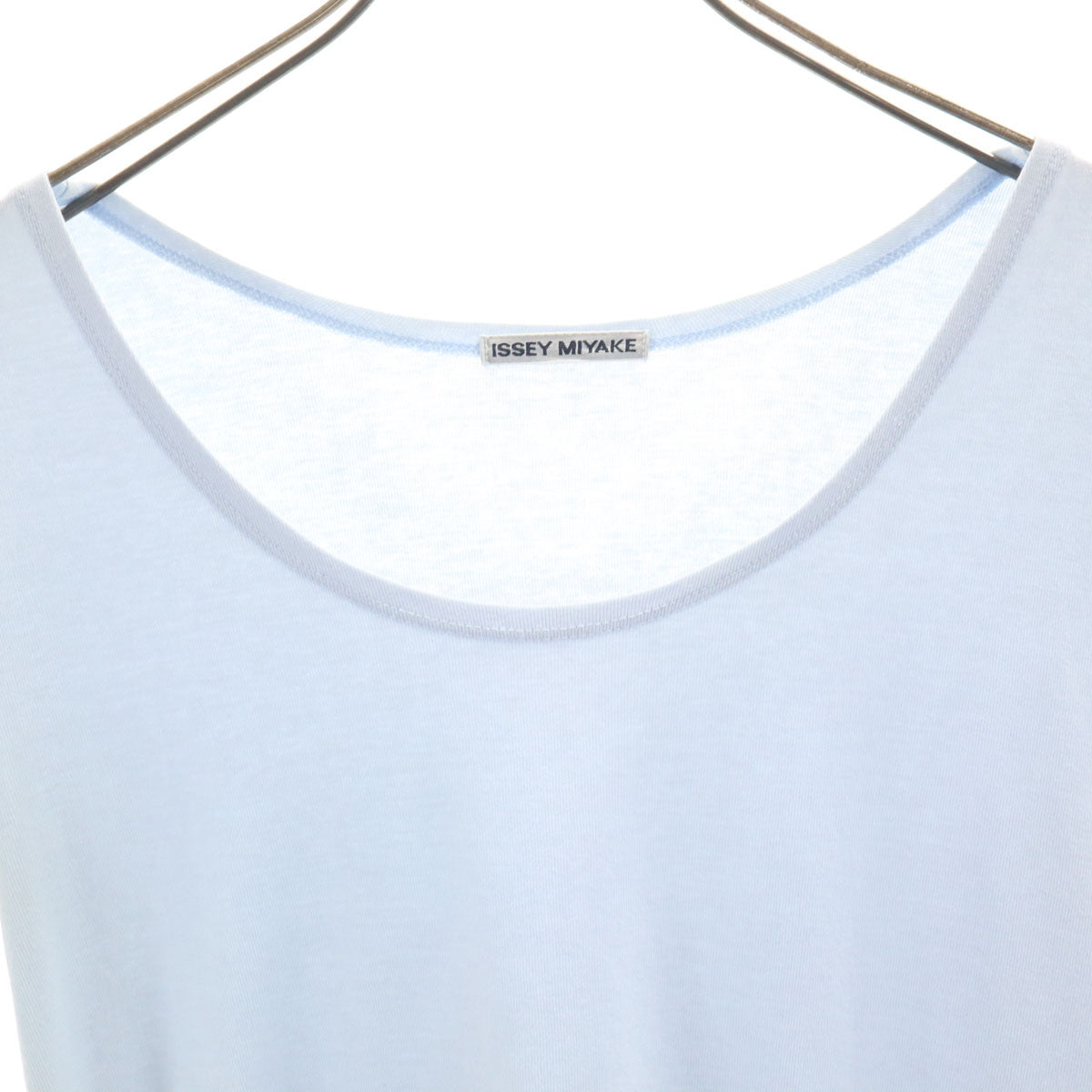 ISSEY MIYAKE イッセイミヤケ 90s 日本製 オールド 半袖 Tシャツ M ブルーグレー レディース