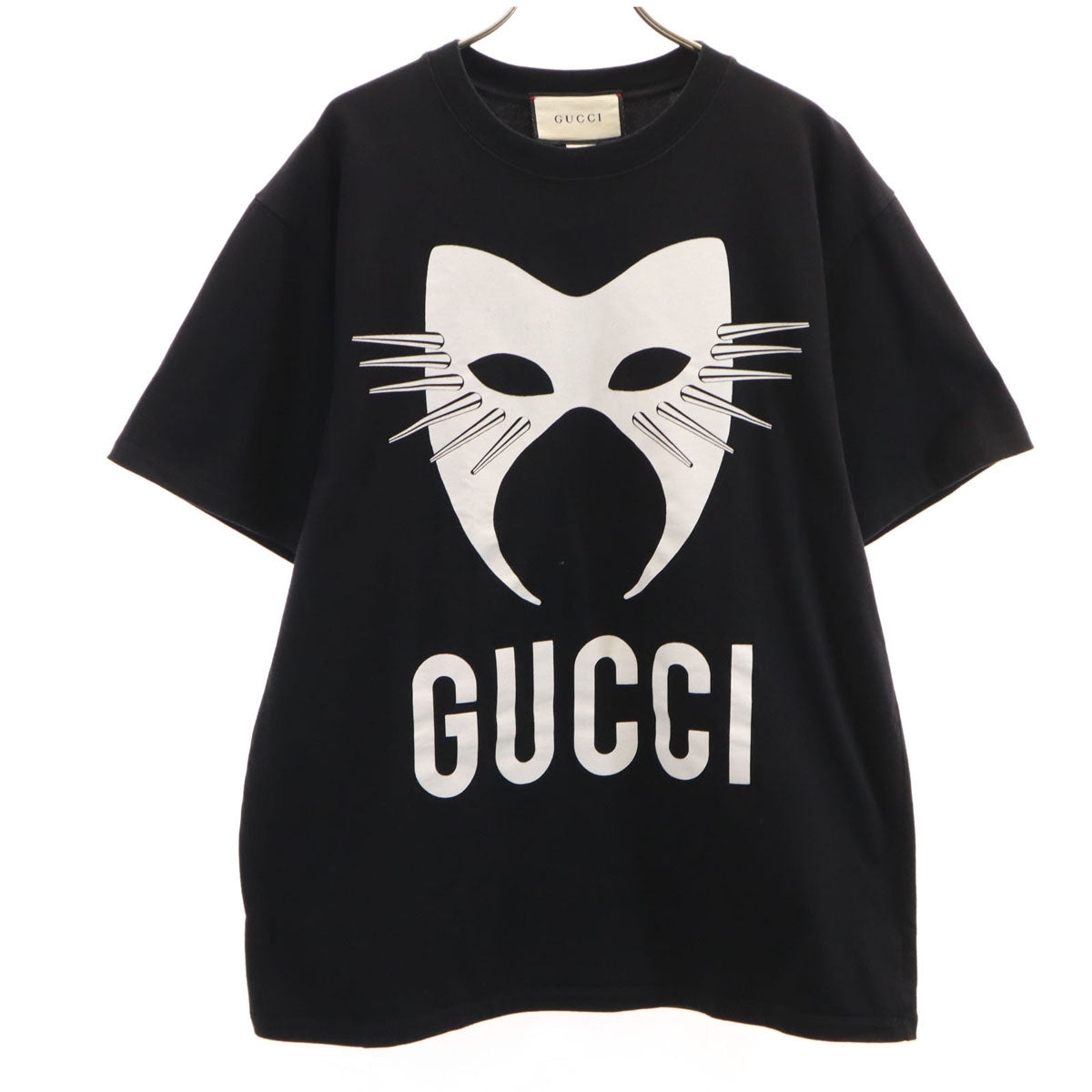 GUCCI グッチ イタリア製 マスク 半袖 Tシャツ ブラック メンズ