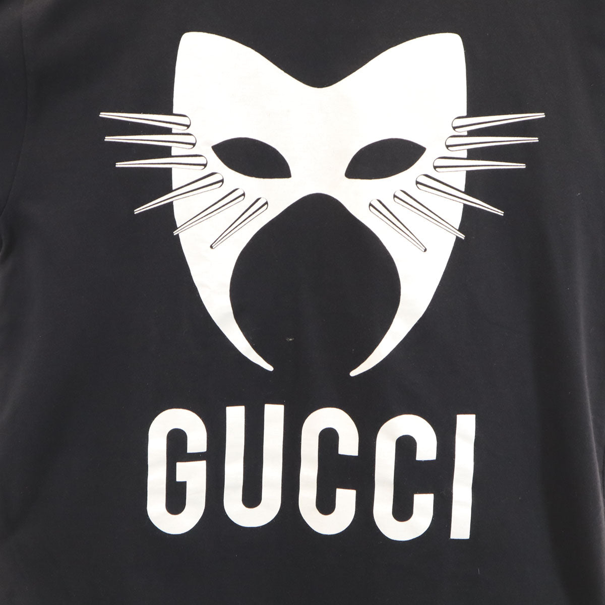 GUCCI グッチ イタリア製 マスク 半袖 Tシャツ ブラック メンズ