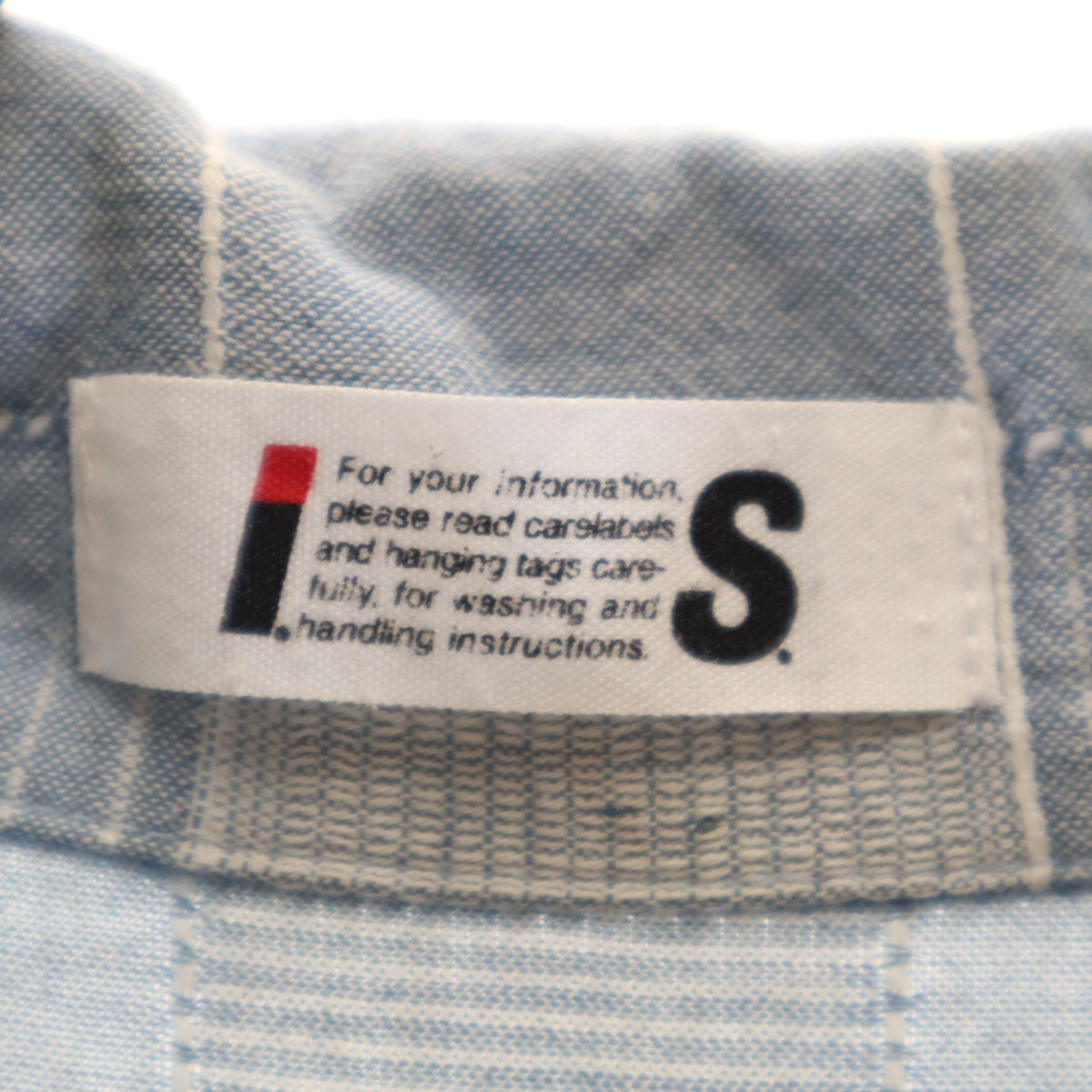I.S. ISSEY MIYAKE アイエス イッセイミヤケ 90s 日本製 オールド チェック柄 ノースリーブ シャツワンピース M ブルーグレー レディース