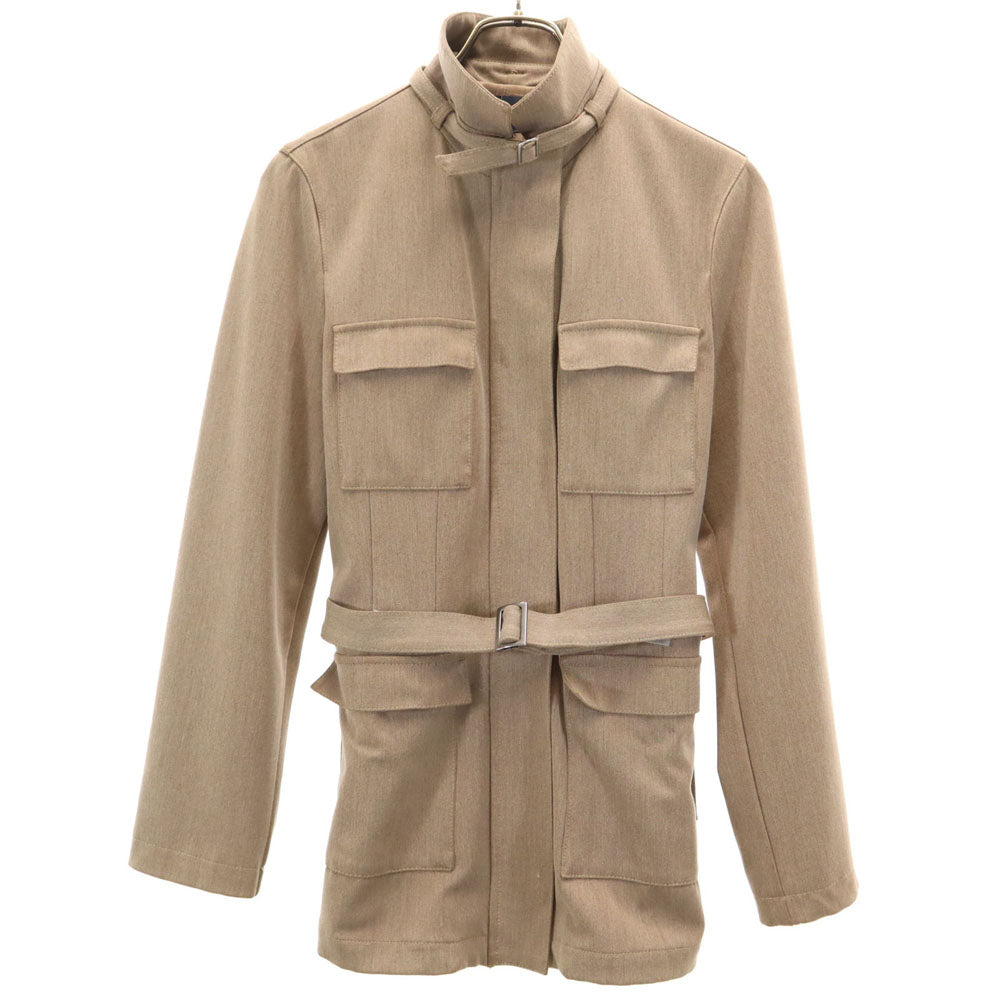 ARMANI JEANS アルマーニジーンズ イタリア製 コンフォートフィット ジャケット 38 ブラウン系 レディース