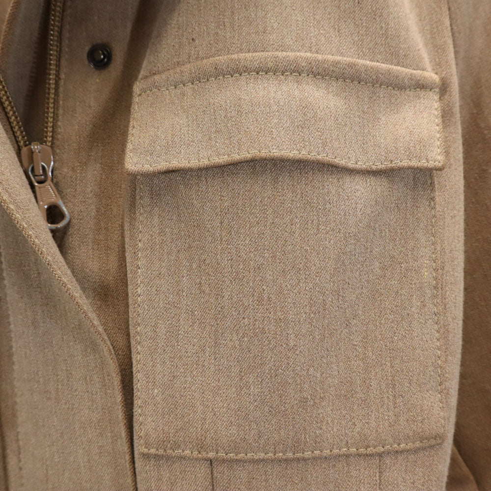 ARMANI JEANS アルマーニジーンズ イタリア製 コンフォートフィット ジャケット 38 ブラウン系 レディース