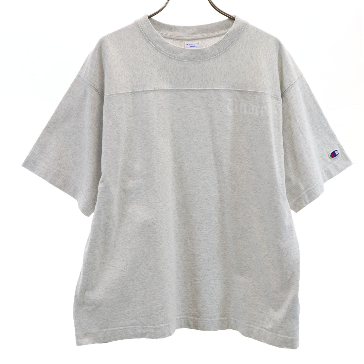 美品 Champion チャンピオン UNDER R Ron Herman アンダーアール ロンハーマン コラボ 半袖 Tシャツ S グレー メンズ