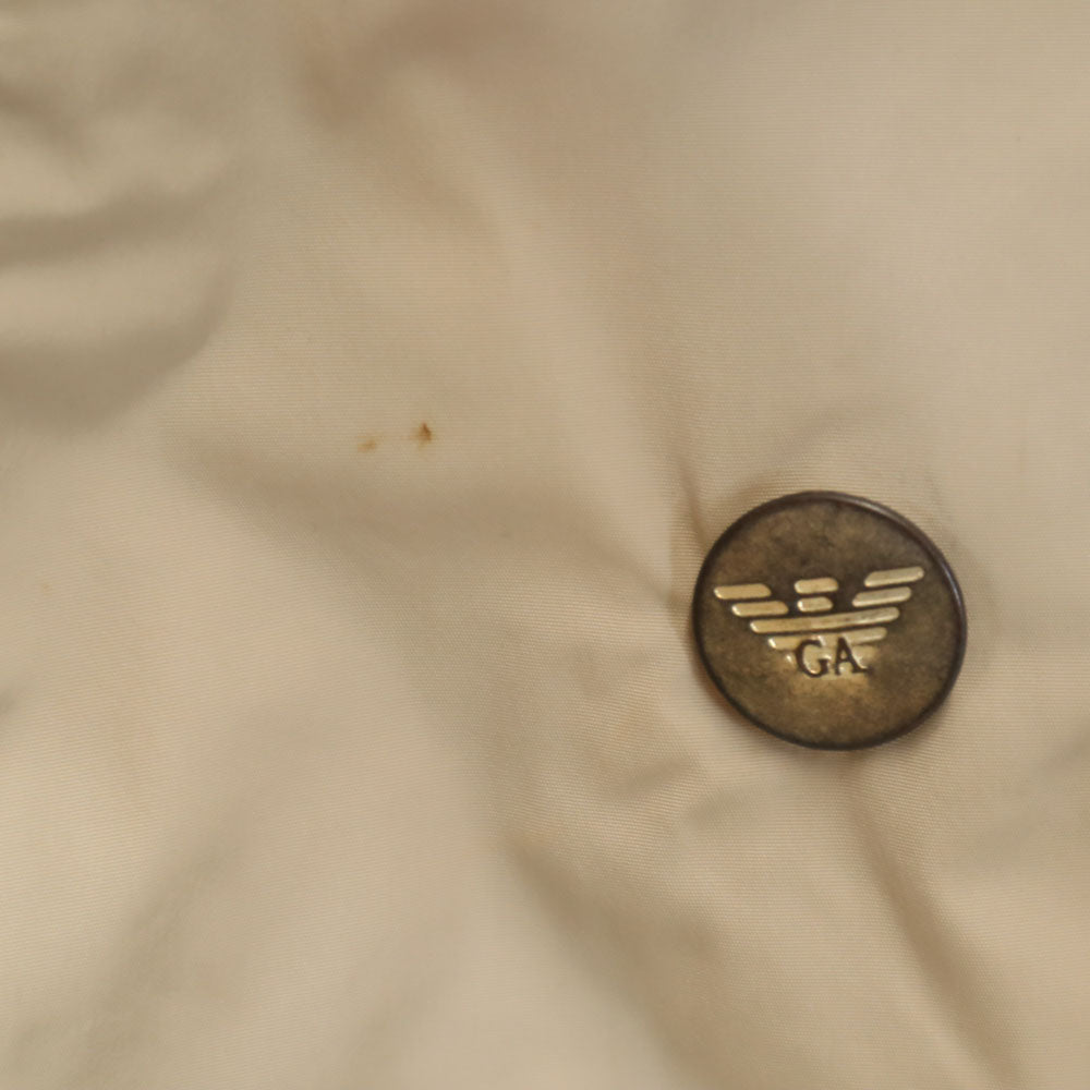 ARMANI JEANS アルマーニジーンズ トレンチコート 44 ベージュ レディース